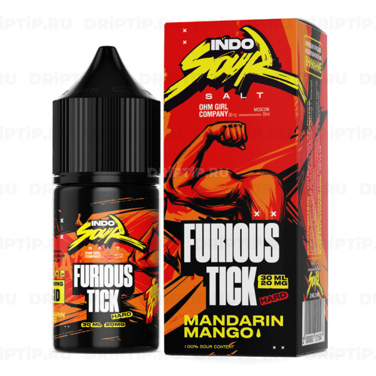 Жидкость Indo Sour Salt - Furios Tick 