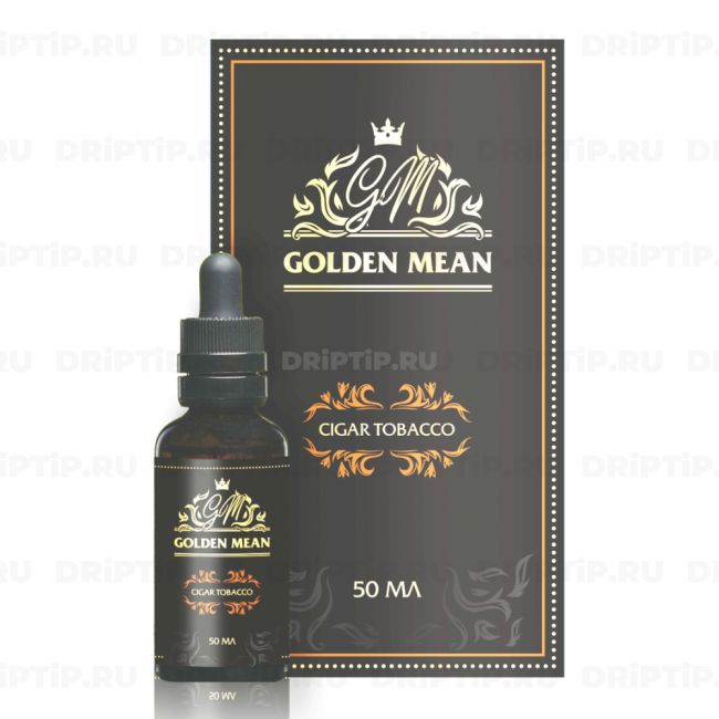 Жидкость Golden Mean - Cigar Tobacco Жидкость Golden Mean - Cigar Tobacco