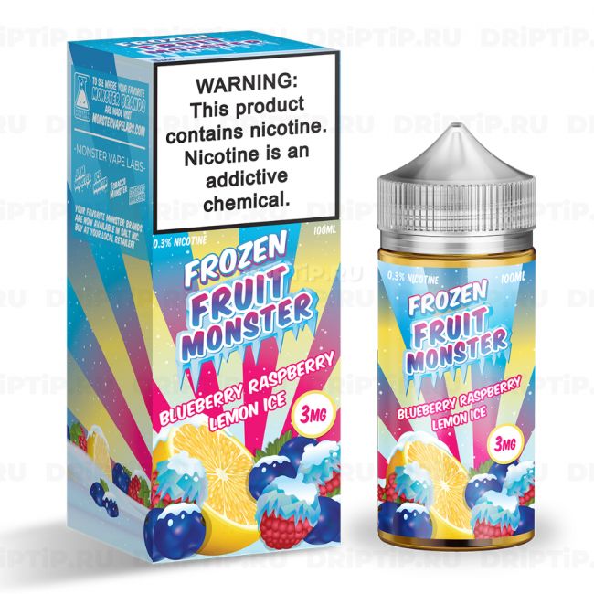 Жидкость Frozen Fruit Monster - Blueberry Raspberry Lemon Ice Жидкость Frozen Fruit Monster - Blueberry Raspberry Lemon Ice