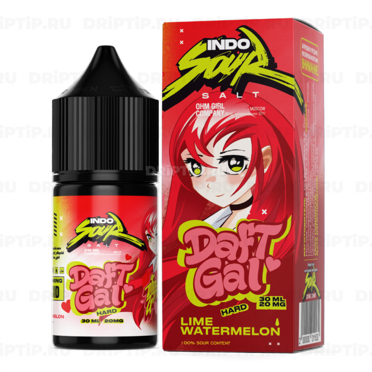 Жидкость Indo Sour Salt - Daft Gal 