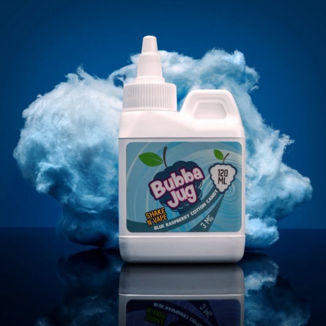 BUBBA JUG Blue Raspberry Cotton Candy 3mg, 120ml