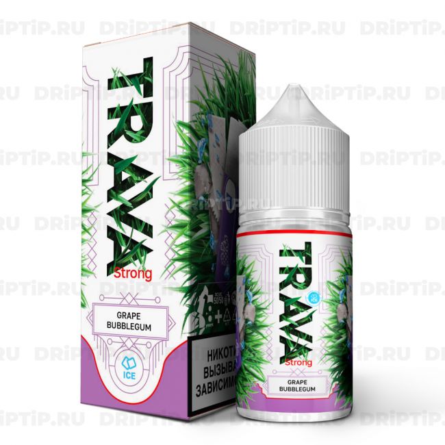 Жидкость Trava Salt - Виноградная Жвачка Жидкость Trava Salt - Виноградная Жвачка