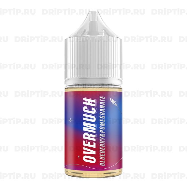Жидкость Overmuch Salt - Blueberry and Pomegranate 