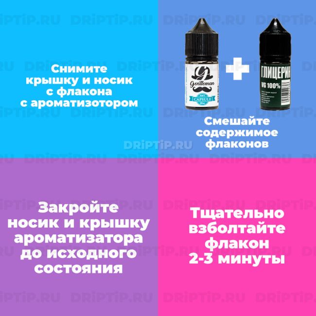 Жидкость Gentleman Pod - Capsule (конструктор) Жидкость Gentleman Pod - Capsule (конструктор)