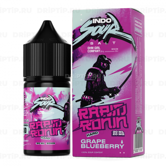 Жидкость Indo Sour Salt - Rabid Ronin Жидкость Indo Sour Salt - Rabid Ronin