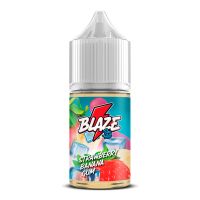 Blaze On Ice Salt - Strawberry Banana Gum