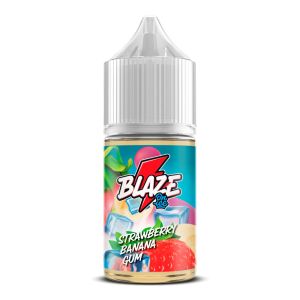 Blaze On Ice Salt - Strawberry Banana Gum