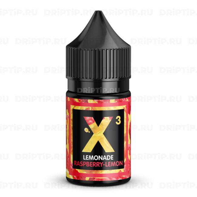 Жидкость X-3 Lemonade Salt - Raspberry Lemon Жидкость X-3 Lemonade Salt - Raspberry Lemon