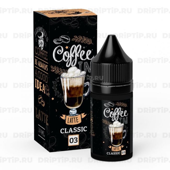 Жидкость Coffee-In - Latte 30ml Жидкость Coffee-In - Latte 30ml
