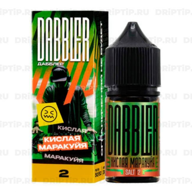 Жидкость Dabbler Salt - Кислая Маракуйя Жидкость Dabbler Salt - Кислая Маракуйя