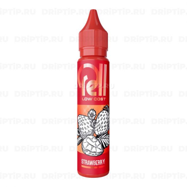 Жидкость Rell Low Cost Salt - Strawberry Жидкость Rell Low Cost Salt - Strawberry