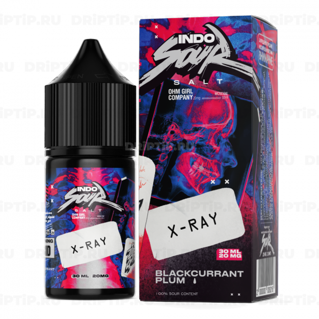 Жидкость Indo Sour Salt - X-Ray 