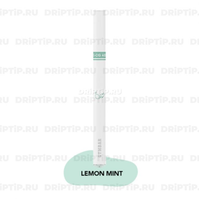 GTM BAR E-Cig 400 - Lemon Mint