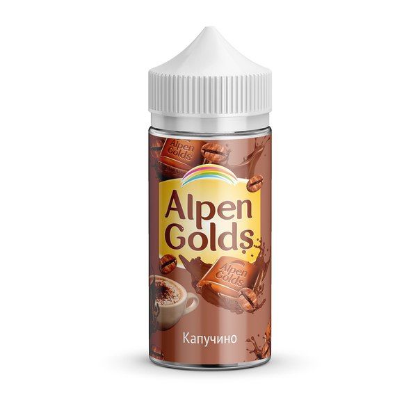 ALPEN GOLDS Мол. шоколад с капучино 3mg 100ml