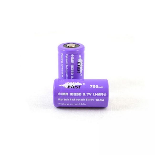 Аккумулятор Purple Efest IMR 18350 700mAh 10.5A