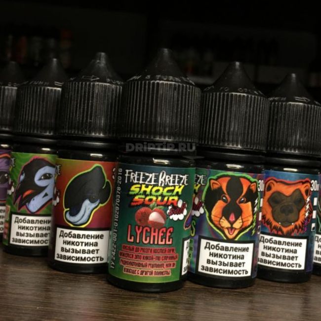 Freeze Breeze Shock Sour Salt - Kiwi Ice Freeze Breeze Shock Sour Salt - Kiwi Ice