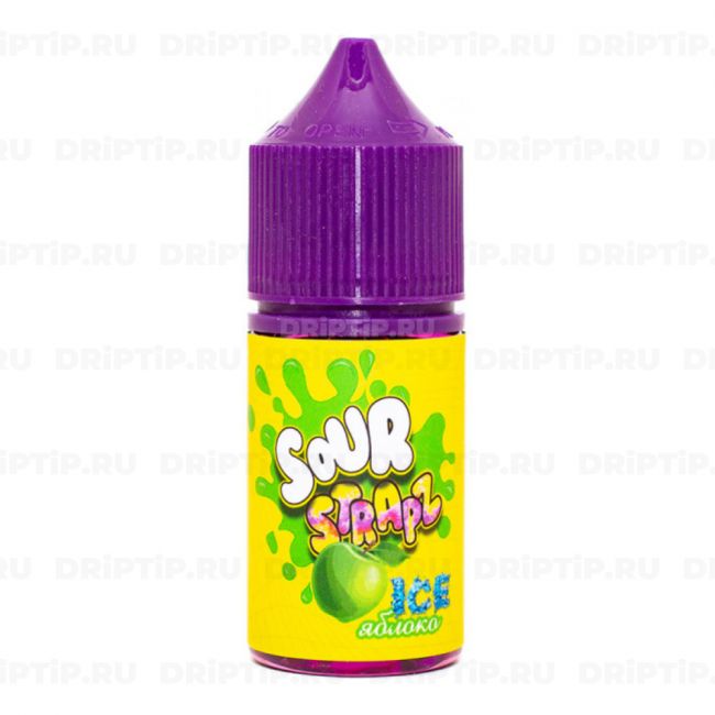 Sour Strapz Ice Sour Salt - Яблоко Sour Strapz Ice Sour Salt - Яблоко