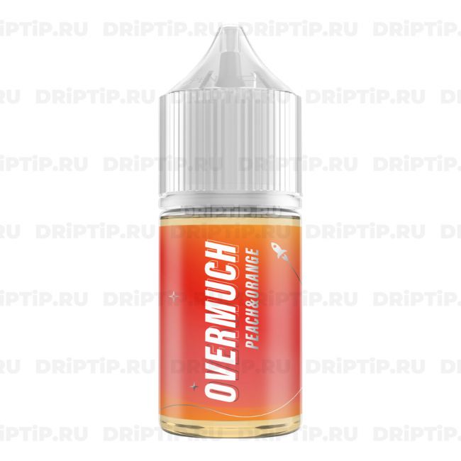 Жидкость Overmuch Salt - Peach and Orange 