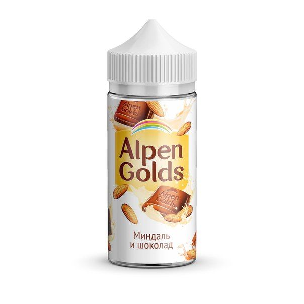 ALPEN GOLDS Мол. шоколад с миндалем 3mg 100ml ALPEN GOLDS Мол. шоколад с миндалем 3mg 100ml