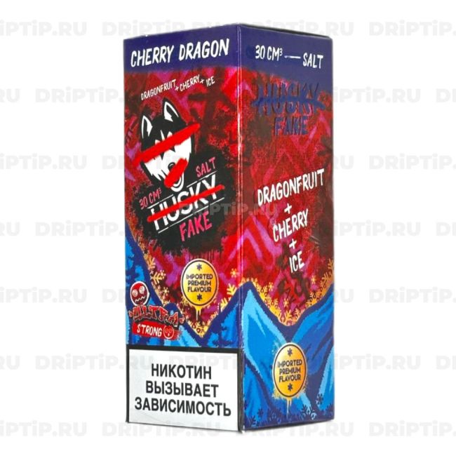 Жидкость Husky Import Fake Salt - Cherry Dragon Жидкость Husky Import Fake Salt - Cherry Dragon