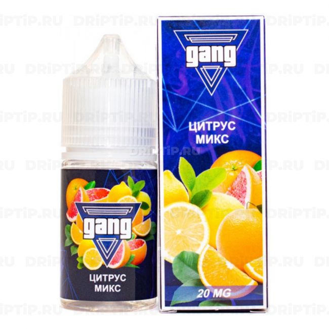 Жидкость Gang Salt - Цитрус Микс 