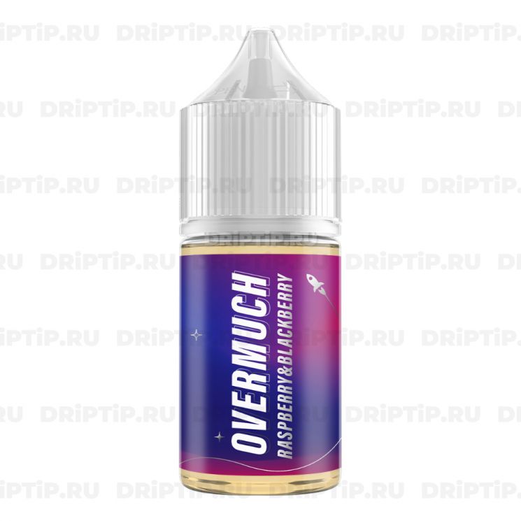 Жидкость Overmuch Salt - Raspberry and Blackberry 