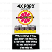 4x For Pods Juul - Raspberry Mint Lemonade
