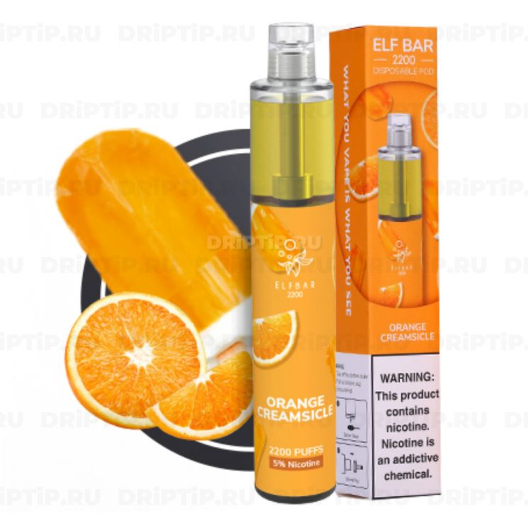 Elf Bar 2200 - Orange Creamsicle