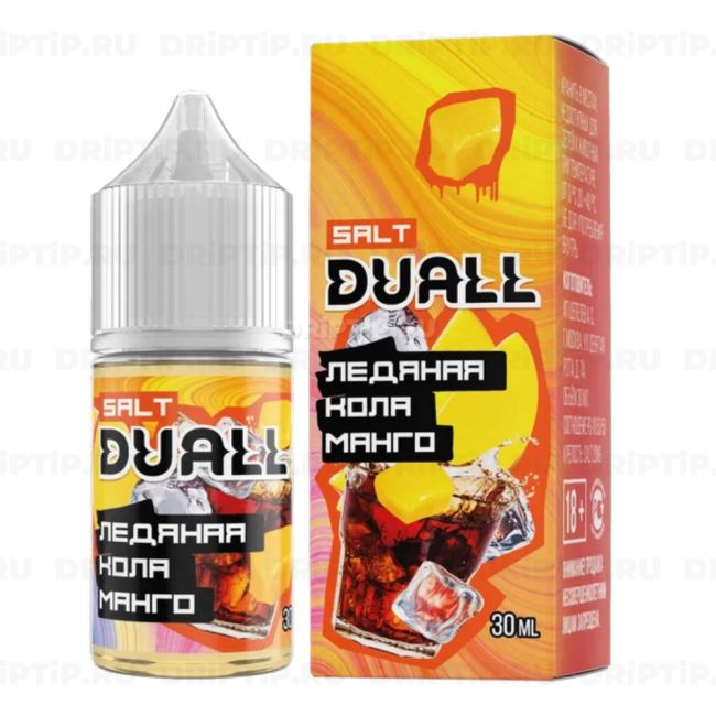 Жидкость Duall Salt - Ледяная Кола Манго Жидкость Duall Salt - Ледяная Кола Манго