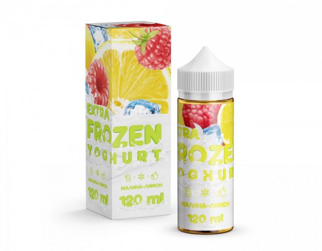 Жидкость Frozen Yoghurt - Малина-Лимон 3mg 120ml 
