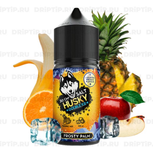 Жидкость Husky Import Double Ice Salt - Frosty Palm 