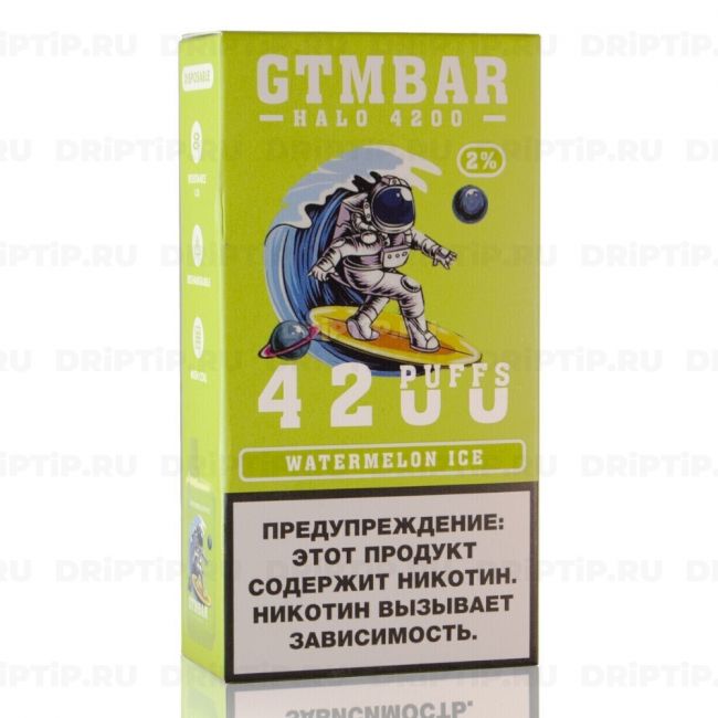 Gtm Bar Halo 4200 - Watermelon Ice