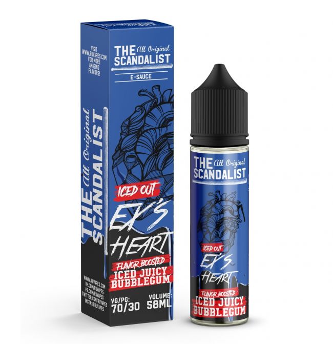 Жидкость The Scandalist - Iced Out Ex's Heart / Срок годности до 13.12.24 Жидкость The Scandalist - Iced Out Ex's Heart / Срок годности до 13.12.24