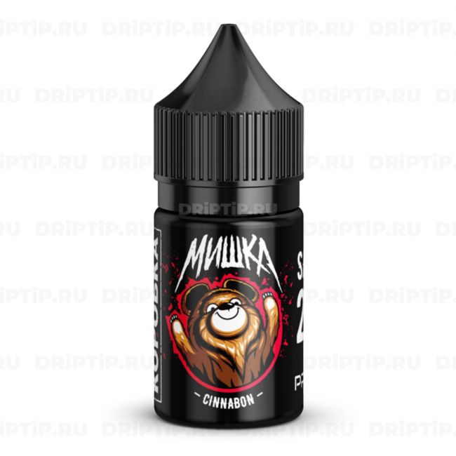 Жидкость Мишка Salt - Булочка с корицей Жидкость Мишка Salt - Булочка с корицей