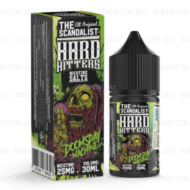 Жидкость The Scandalist Hard Hitters Salt - Doomsday Machine 