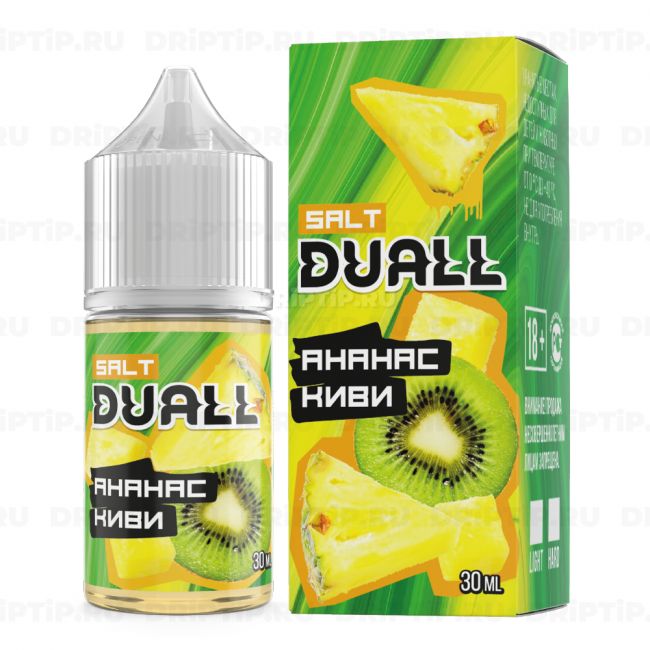 Жидкость Duall Salt - Ананас Киви 