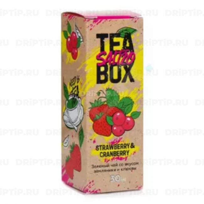 Жидкость Tea Box Salt - Strawberry Cranberry Жидкость Tea Box Salt - Strawberry Cranberry