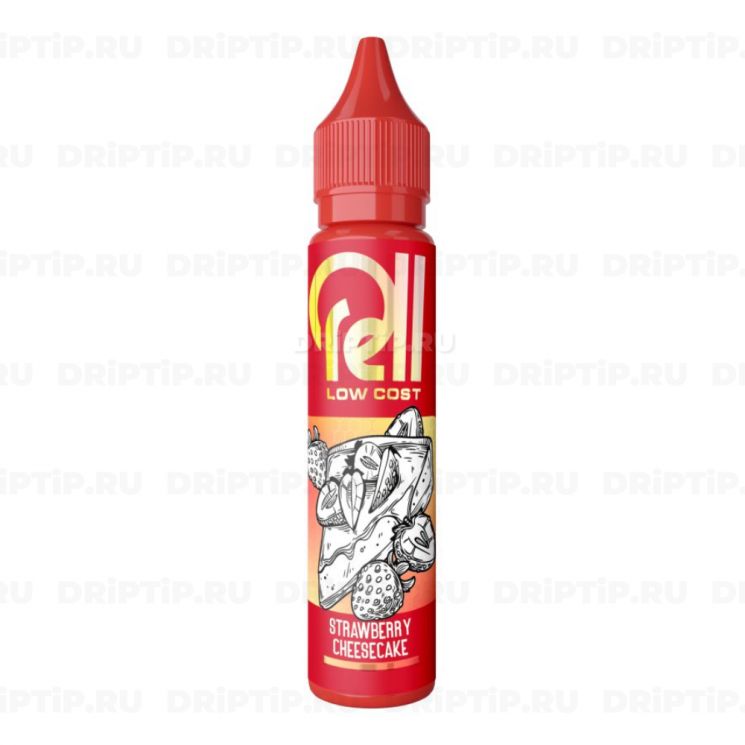 Жидкость Rell Low Cost Salt - Strawberry Cheesecake 