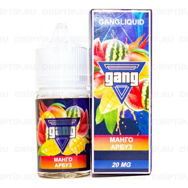 Жидкость Gang Salt - Манго Арбуз Жидкость Gang Salt - Манго Арбуз