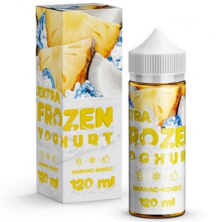 Жидкость Frozen Yoghurt - Ананас-кокос 3mg 120ml 