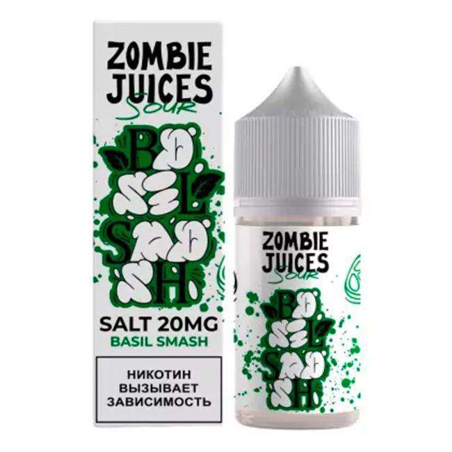 Жидкость Zombie Juices Sour - Базилик Смэш Жидкость Zombie Juices Sour - Базилик Смэш