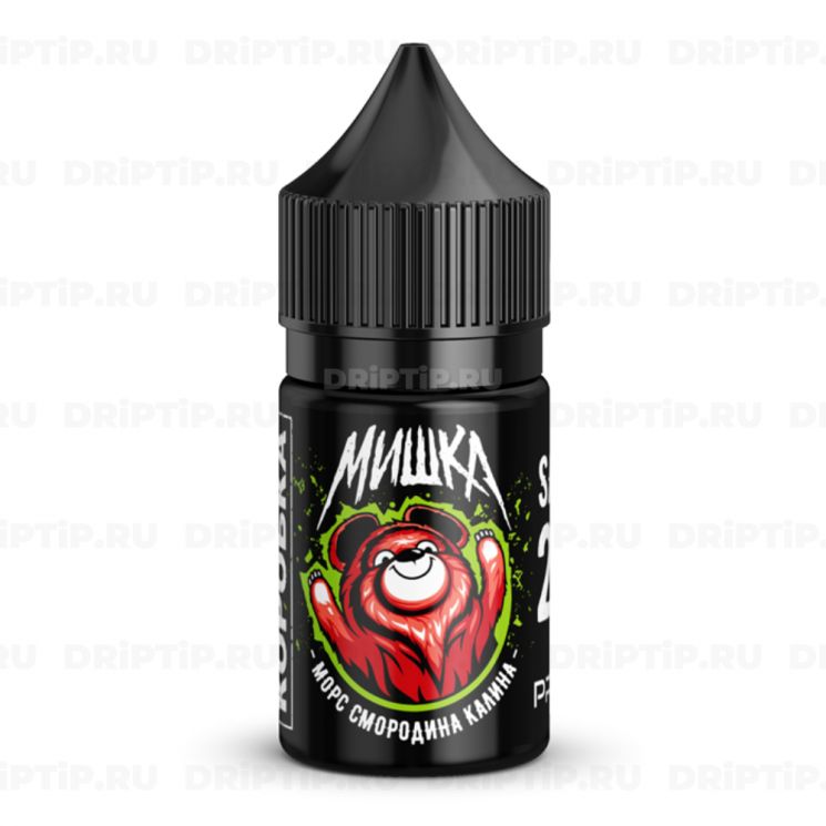 Жидкость Мишка Salt - Морс Смородина Калина 