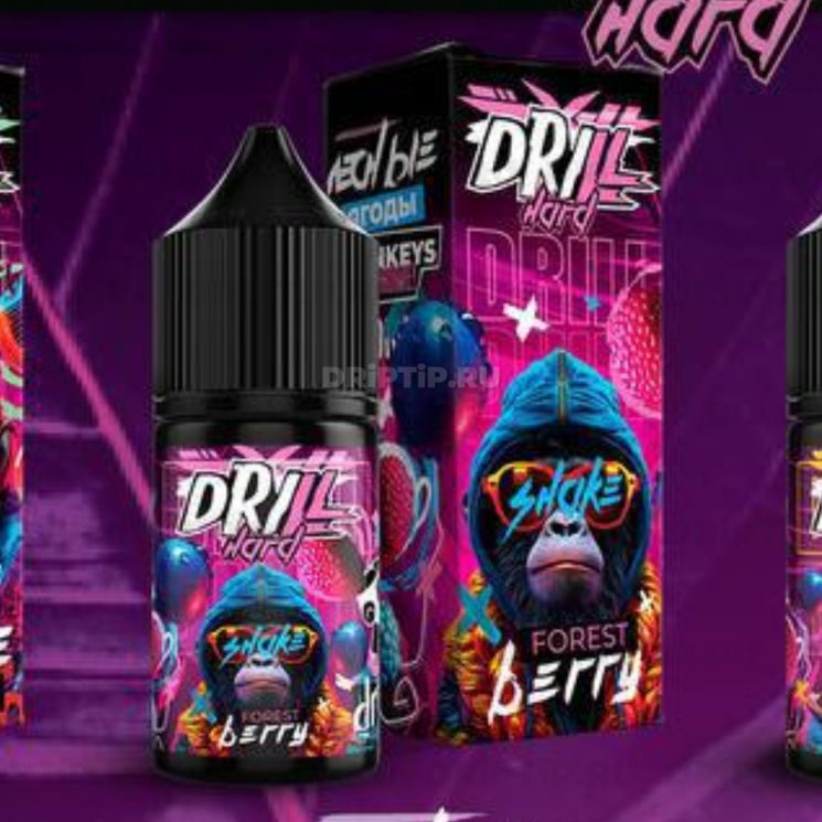Жидкость Drill Salt - Лесная Ягода 