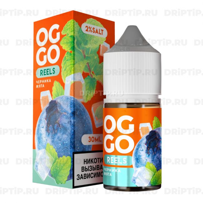 Жидкость Oggo Reels Salt - Черника Мята 