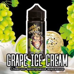 Frankly Monkey Black Edition - Grape Ise Cream 3mg 120ml