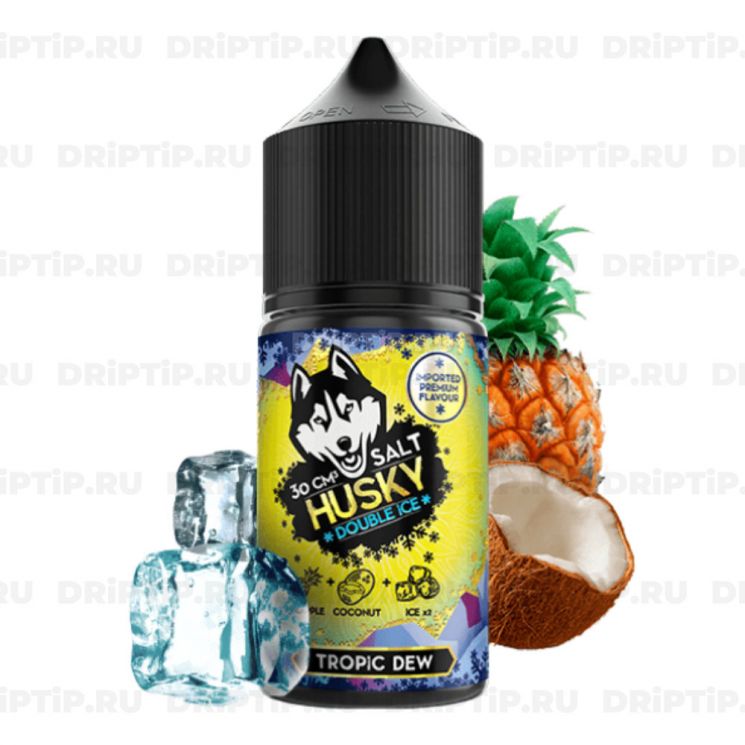 Жидкость Husky Import Double Ice Salt - Tropic Dew 