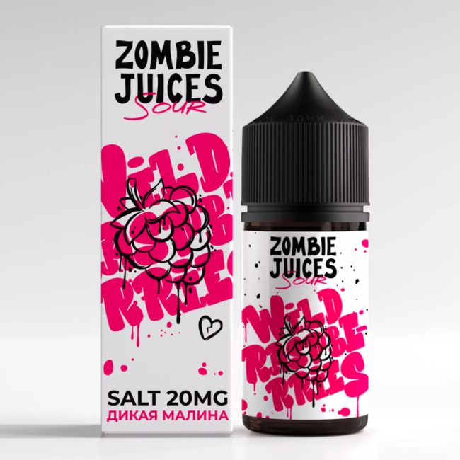 Жидкость Zombie Juices Sour - Дикая Малина Жидкость Zombie Juices Sour - Дикая Малина