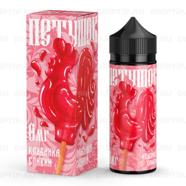 Жидкость Клубника Сливки - Петушок 