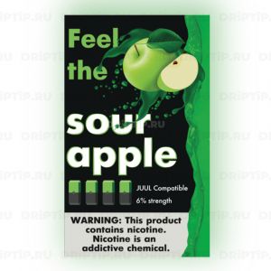 Feel The Flavor For Juul - Sour Apple
