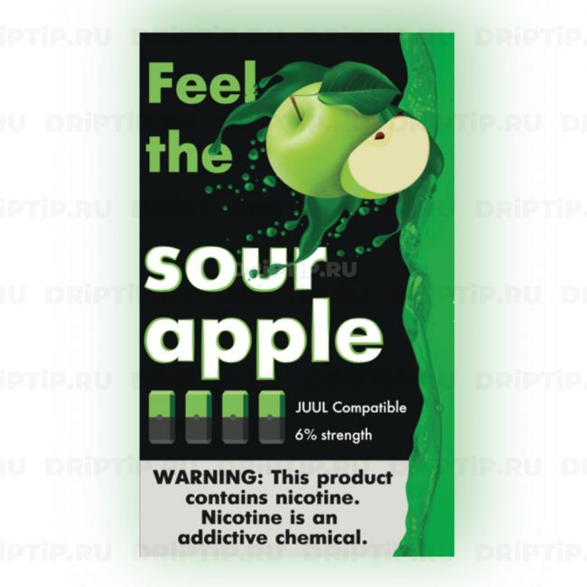 Feel The Flavor For Juul - Sour Apple